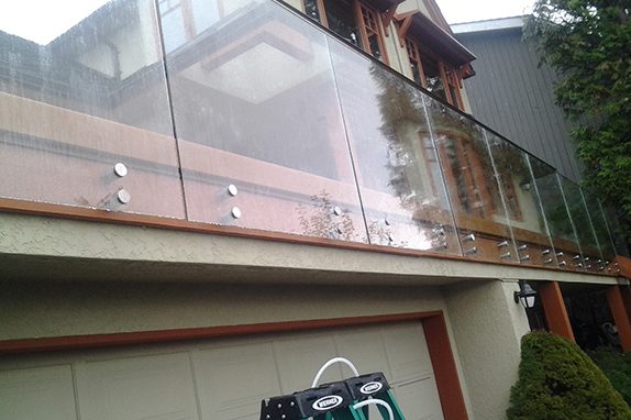 Seamless Frameless Railing Glass Installations Vancouver