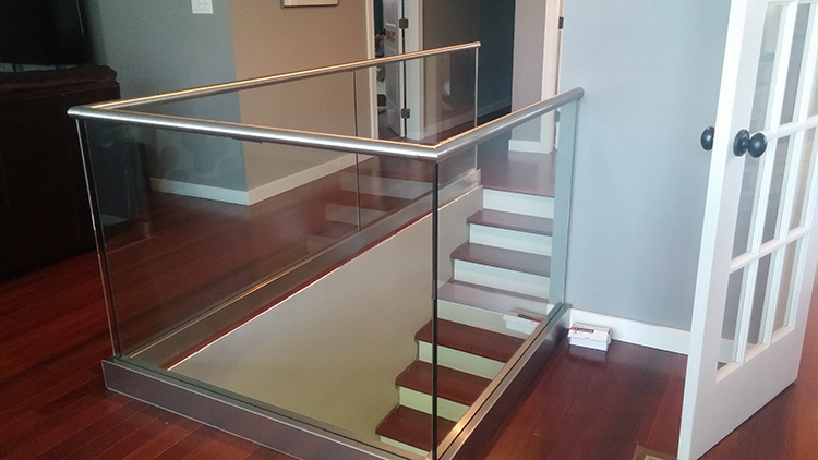 Vancouver Interior Glass Railing | Installations of ...